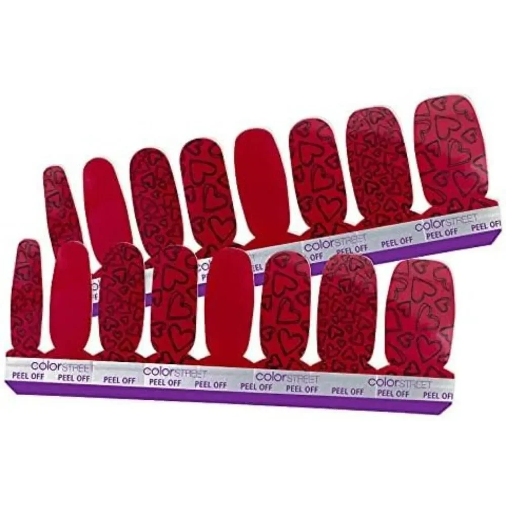 Color Street 100% Nail Polish Strips - Party Hearty - Easy to Use